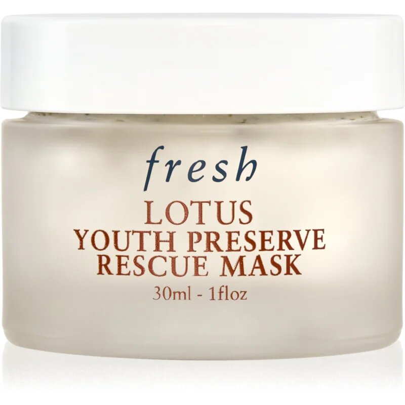 fresh Lotus Youth Preserve Rescue Mask eksfoliacijska maska proti staranju 30 ml