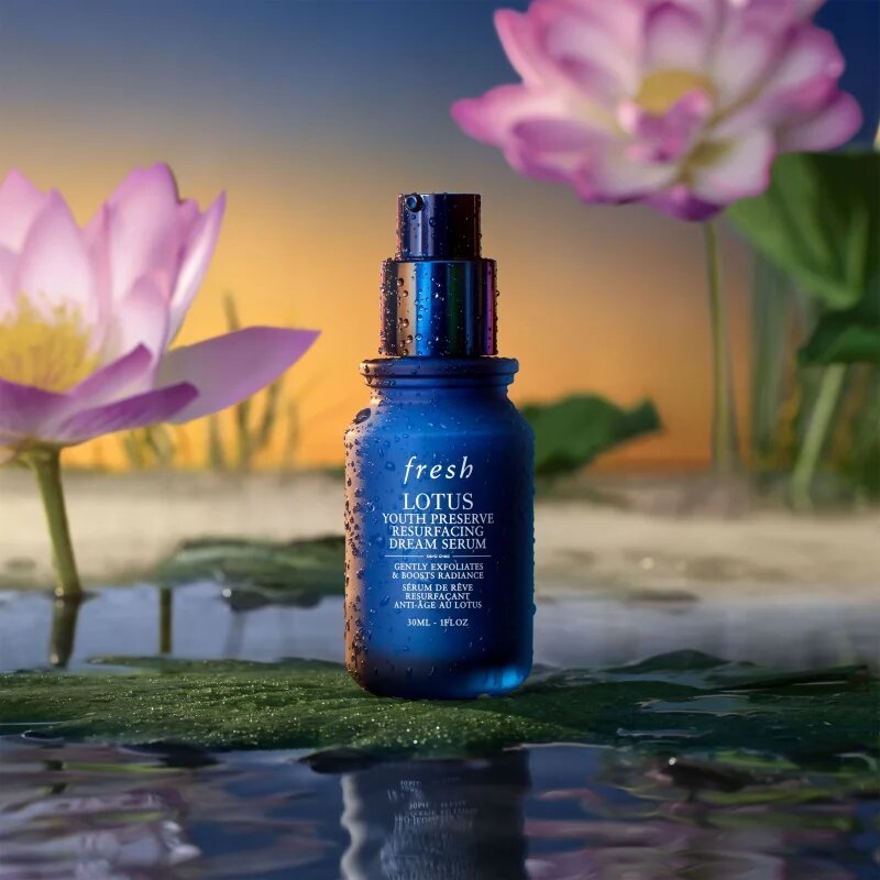 fresh Lotus Youth Preserve Resurfacing Dream Serum nočni serum z AHA 30 ml