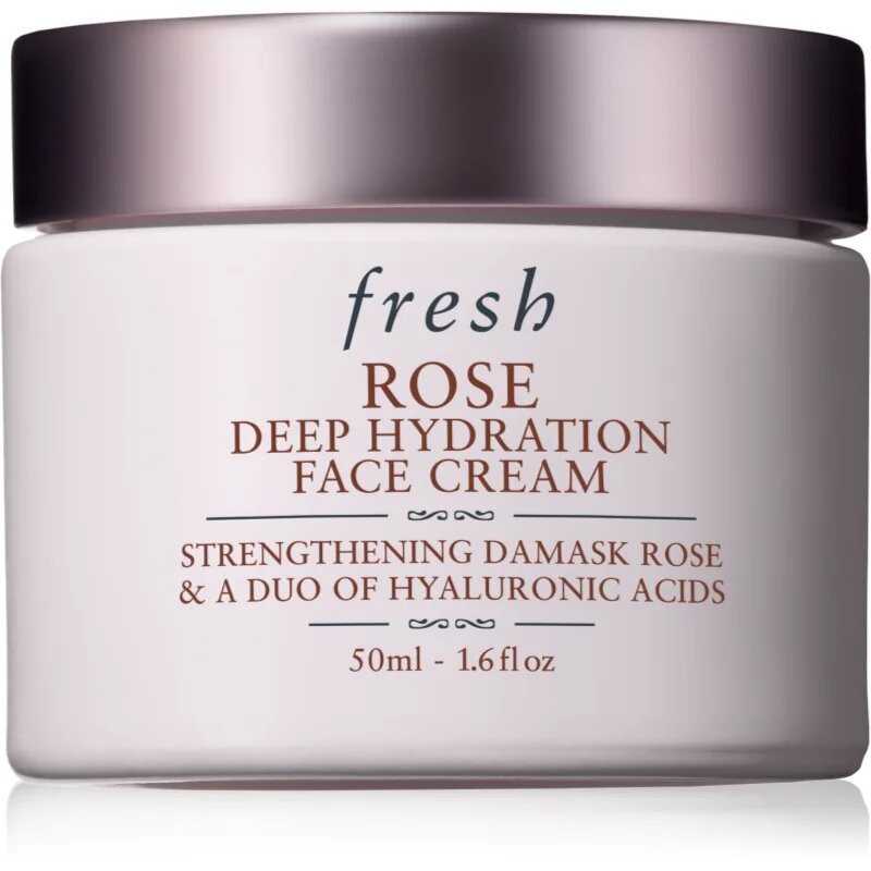 fresh Rose Deep Hydration Face Cream vlažilna krema za obraz s hialuronsko kislino 50 ml
