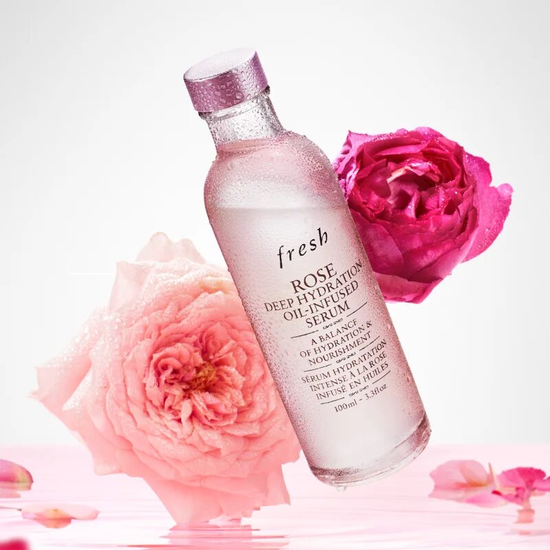 fresh Rose Deep Hydration Oil-Infused Serum regeneracijski oljni serum iz vrtnice 100 ml
