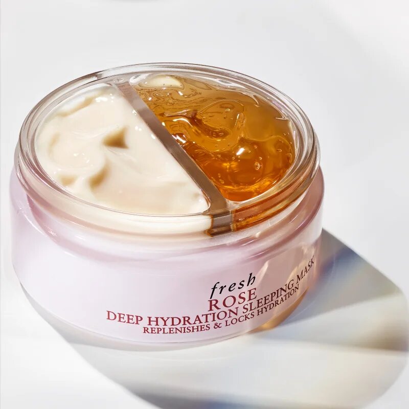 fresh Rose Deep Hydration Sleeping Mask nočna vlažilna maska iz vrtnice 70 ml