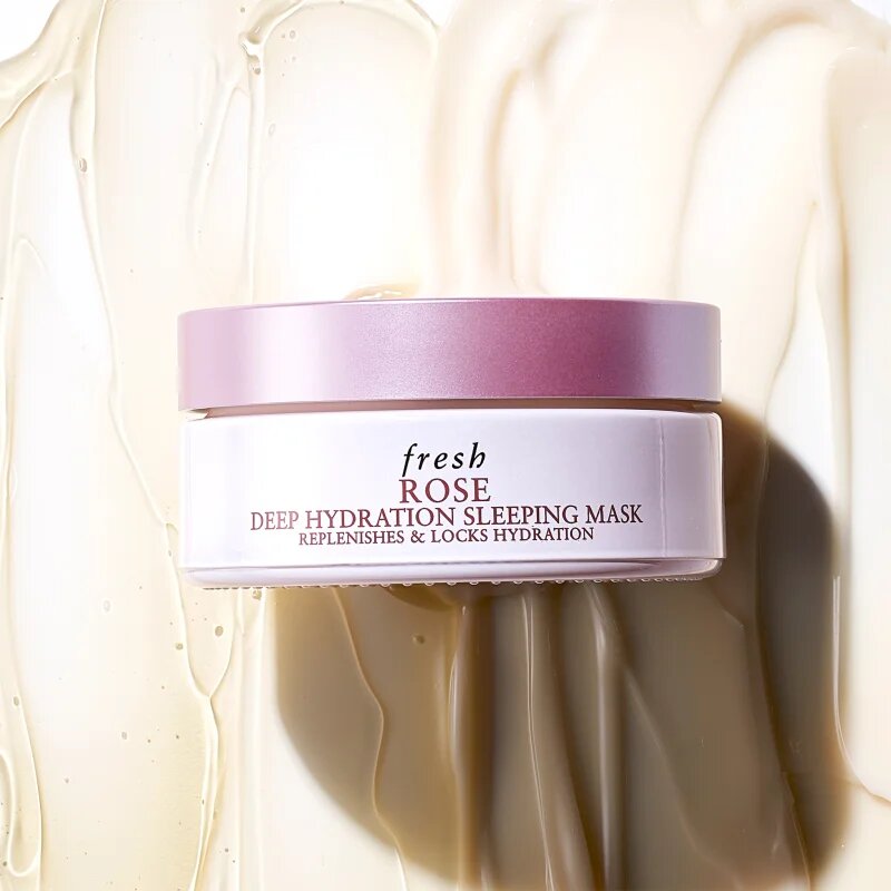 fresh Rose Deep Hydration Sleeping Mask nočna vlažilna maska iz vrtnice 70 ml