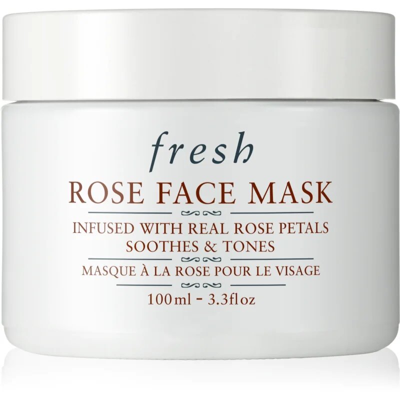 fresh Rose Face Mask vlažilna maska za obraz iz vrtnice 100 ml