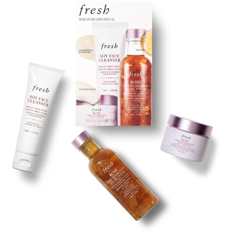 fresh Rose Hydration Ritual set za nego obraza
