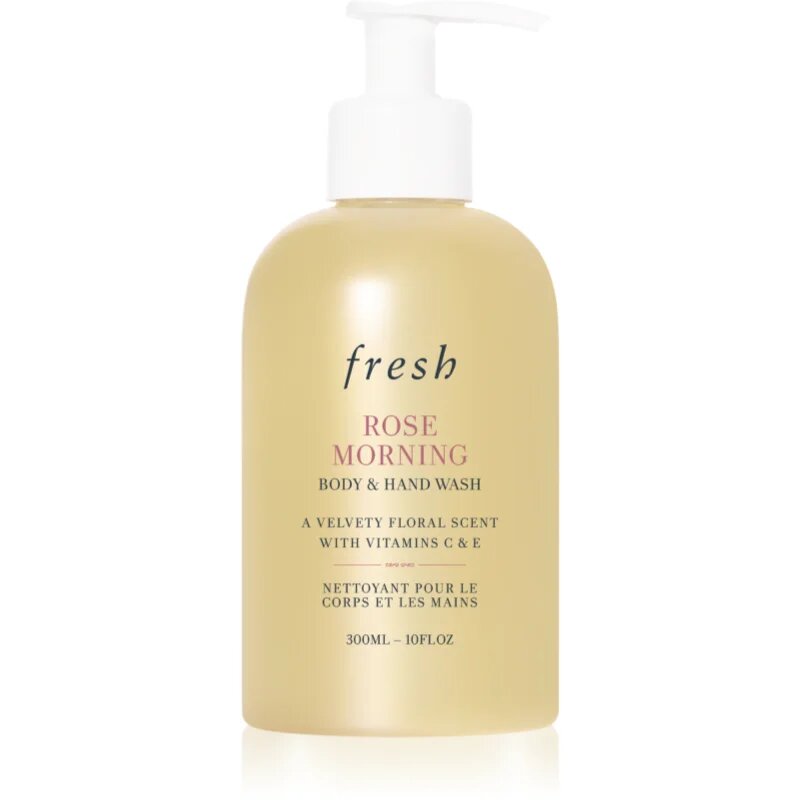 fresh Rose Morning Body & Hand Wash gel za prhanje iz vrtnice 300 ml
