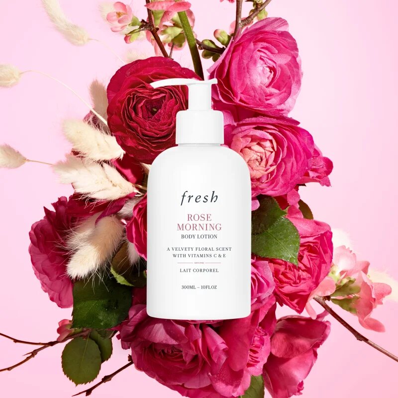 fresh Rose Morning Body Lotion losjon za telo 300 ml