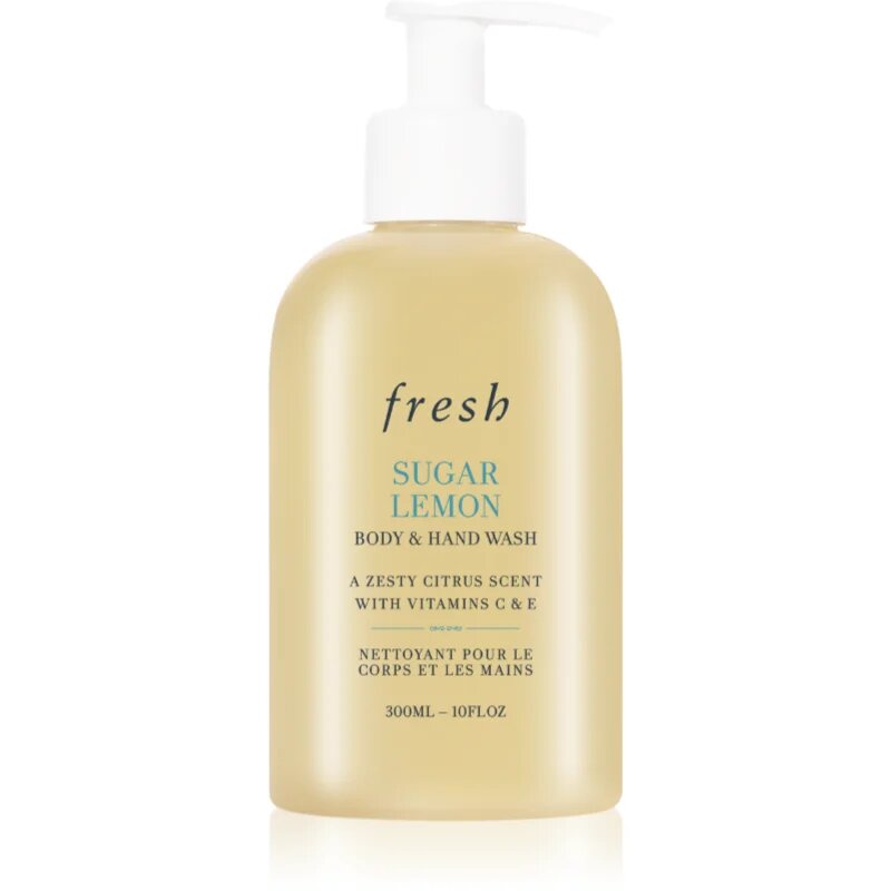 fresh Sugar Lemon Body & Hand Wash gel za prhanje 300 ml