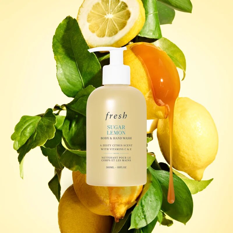 fresh Sugar Lemon Body & Hand Wash gel za prhanje 300 ml