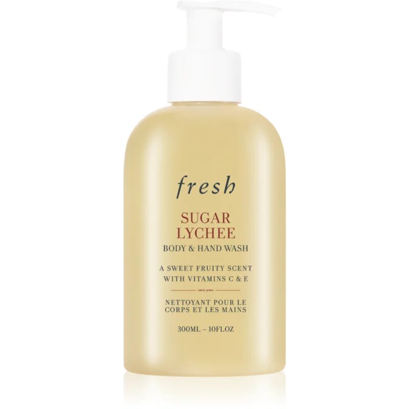 fresh Sugar Lychee Body & Hand Wash gel za prhanje 300 ml