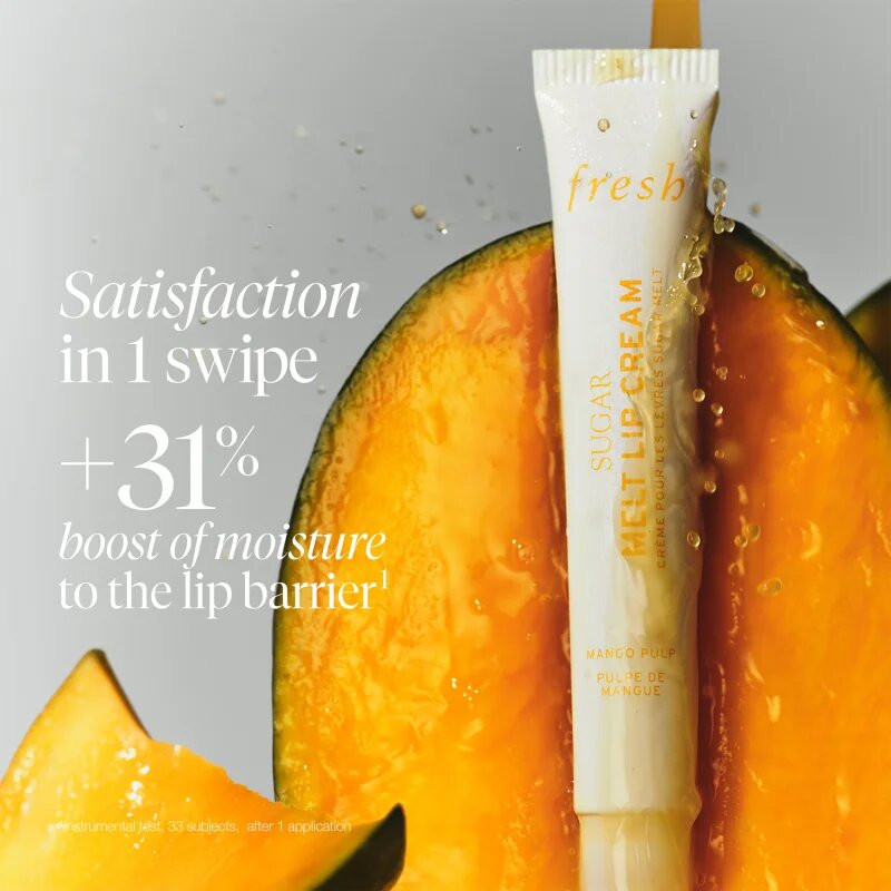 fresh Sugar Melt Lip Cream balzam za ustnice za toniranje odtenek Mango Pulp 12 g