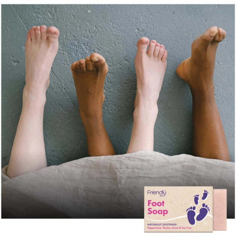 Friendly Soap Foot Soap naravno trdo milo za noge 95 g