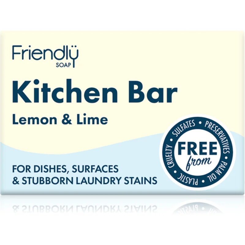 Friendly Soap Kitchen Bar Lemon & Lime naravno milo 95 g