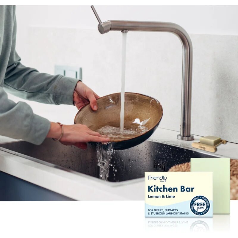 Friendly Soap Kitchen Bar Lemon & Lime naravno milo 95 g