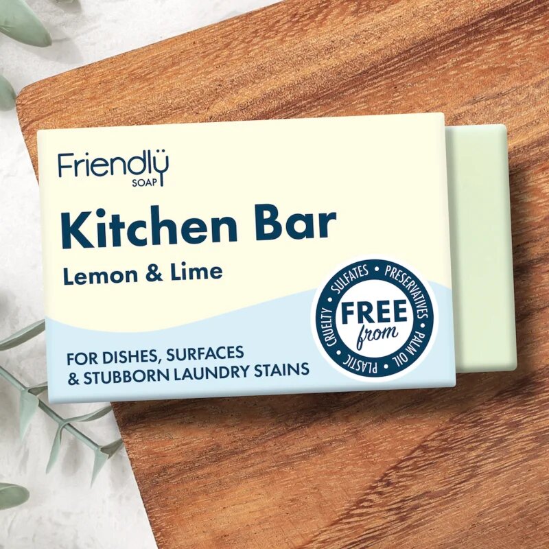 Friendly Soap Kitchen Bar Lemon & Lime naravno milo 95 g