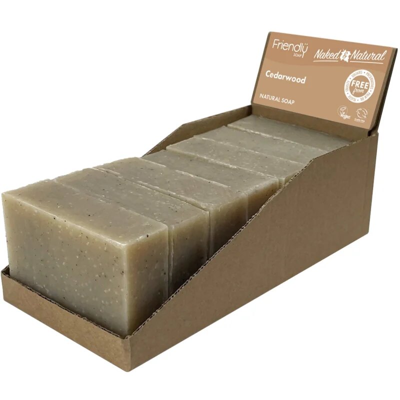 Friendly Soap Natural Soap Cedarwood naravno milo 7x95 g