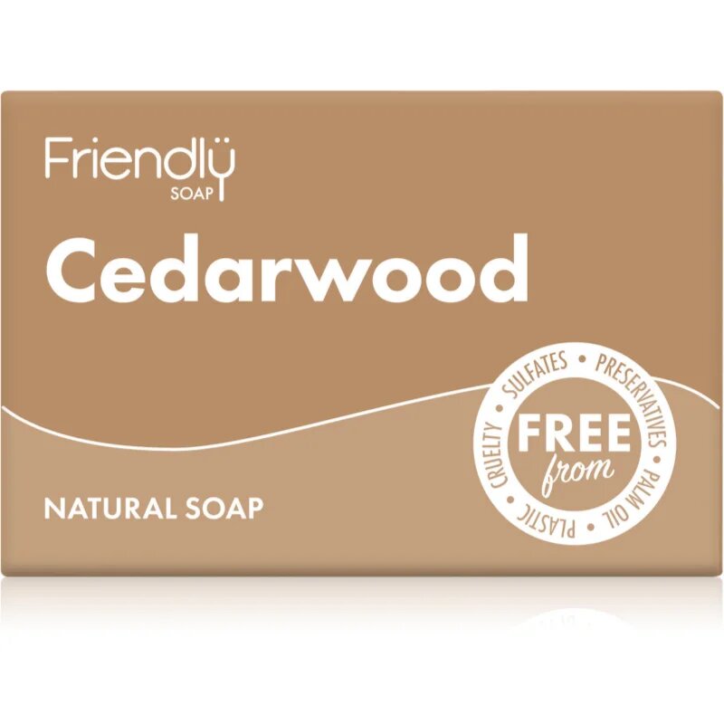 Friendly Soap Natural Soap Cedarwood naravno milo 95 g