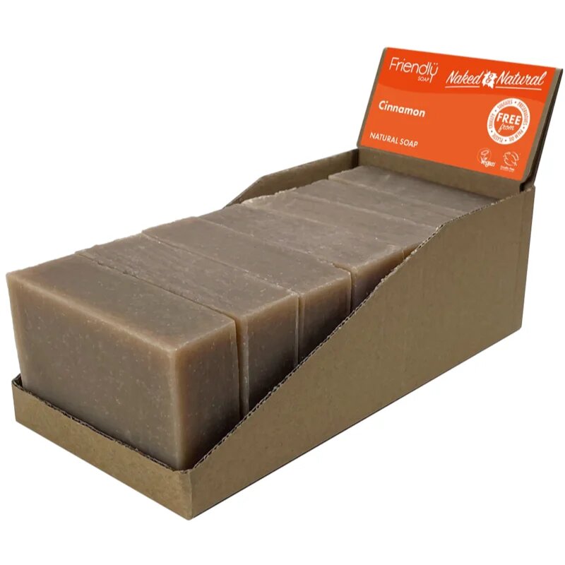 Friendly Soap Natural Soap Cinnamon naravno milo 7x95 g