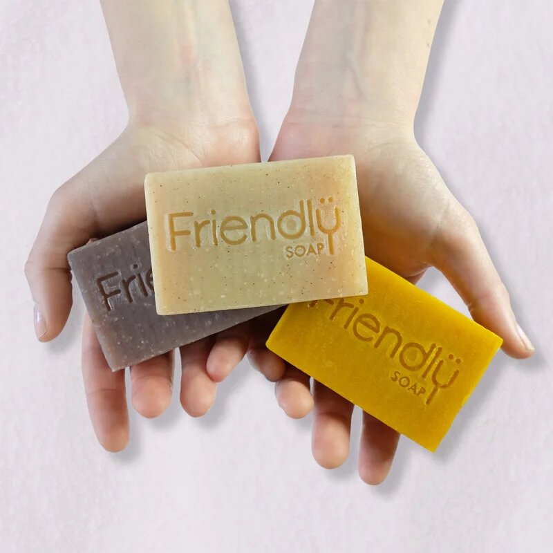 Friendly Soap Natural Soap Lemongrass & Hemp naravno milo 95 g