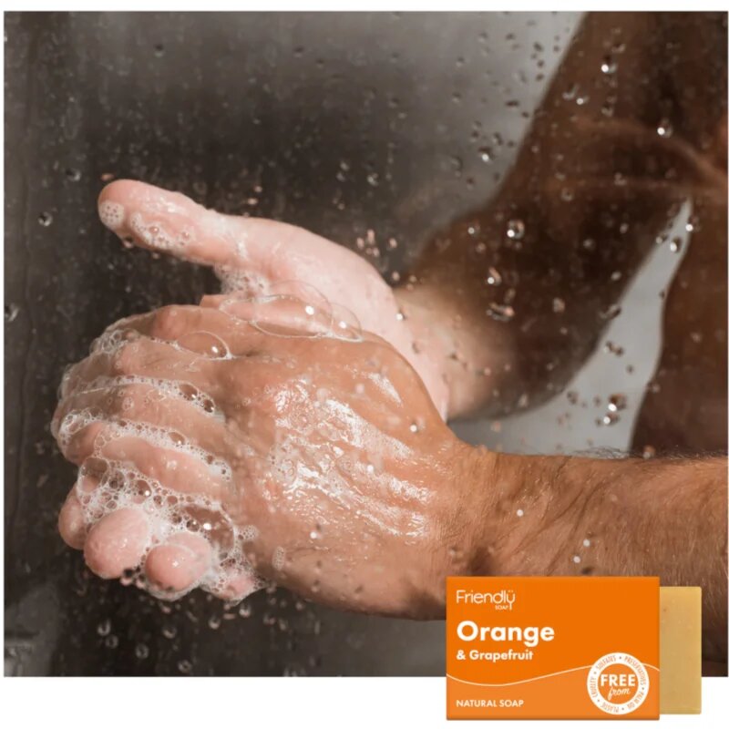 Friendly Soap Natural Soap Orange & Grapefruit naravno milo 95 g