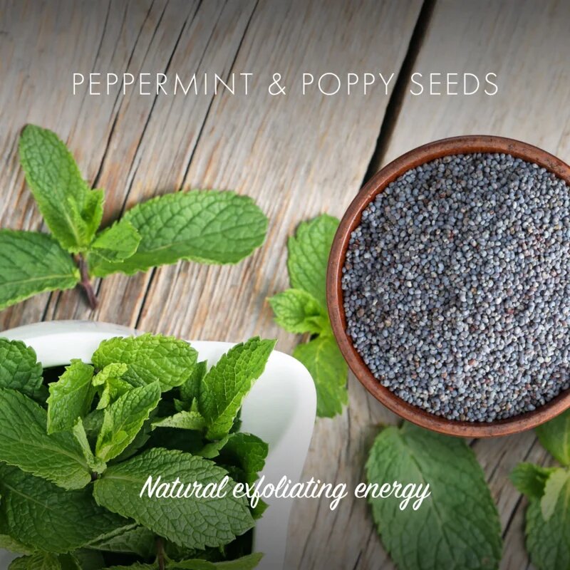 Friendly Soap Natural Soap Peppermint & Poppy Seeds naravno milo 7x95 g