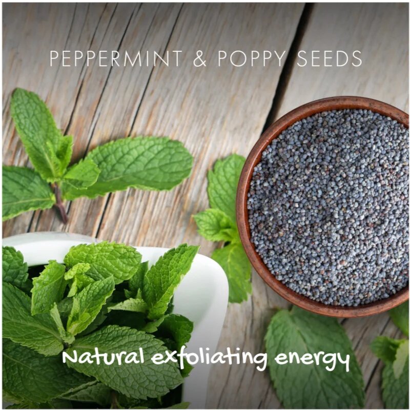 Friendly Soap Natural Soap Peppermint & Poppy Seeds naravno milo 95 g