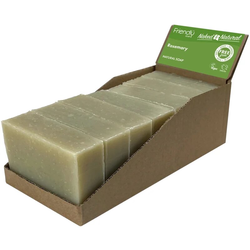 Friendly Soap Natural Soap Rosemary naravno milo 7x95 g