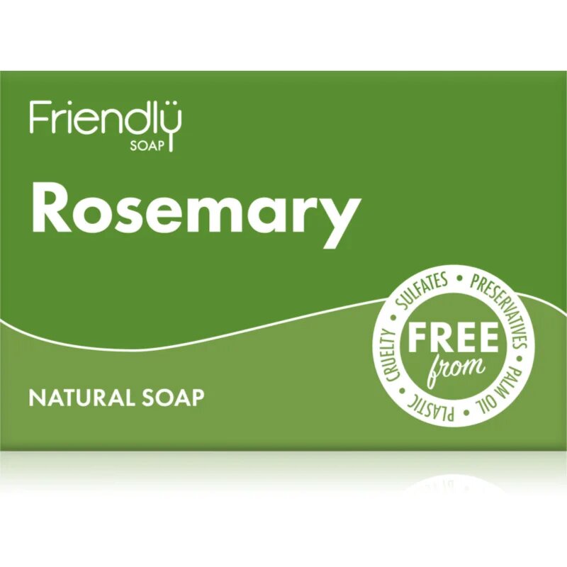 Friendly Soap Natural Soap Rosemary naravno milo 95 g
