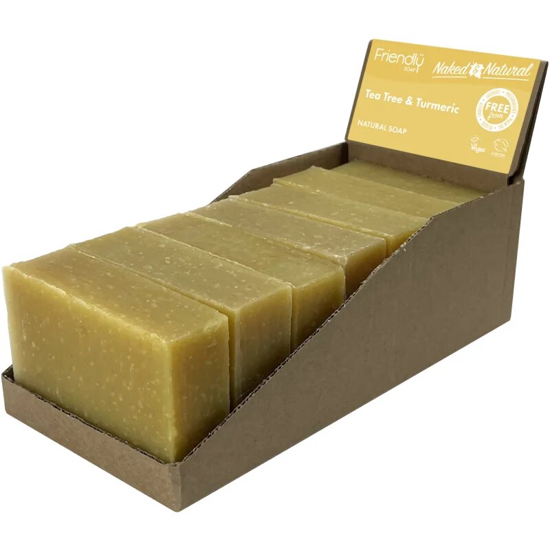 Friendly Soap Natural Soap Tea Tree & Turmeric naravno milo 7x95 g