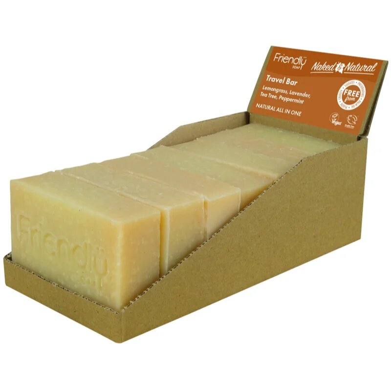 Friendly Soap Travel Soap Hair & Body naravno milo za telo in lase 7x95 g