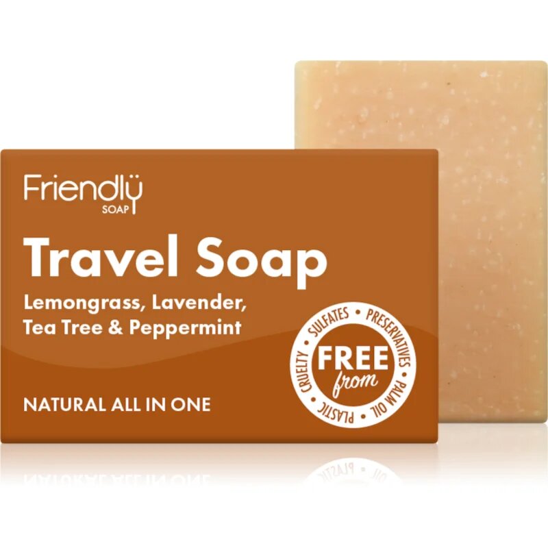 Friendly Soap Travel Soap Hair & Body naravno milo za telo in lase 95 g