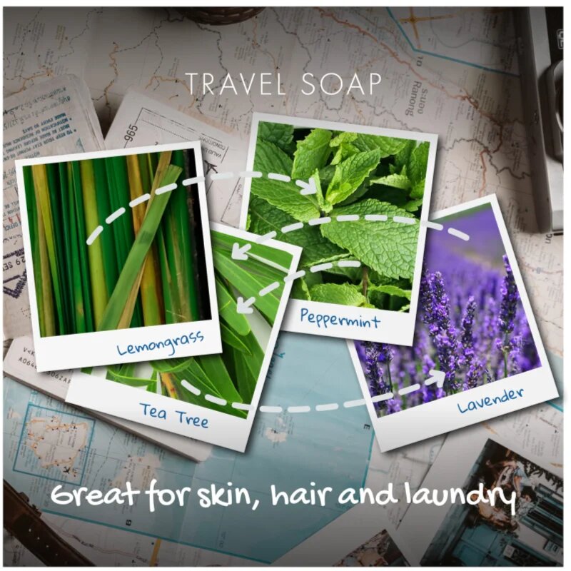 Friendly Soap Travel Soap Hair & Body naravno milo za telo in lase 95 g