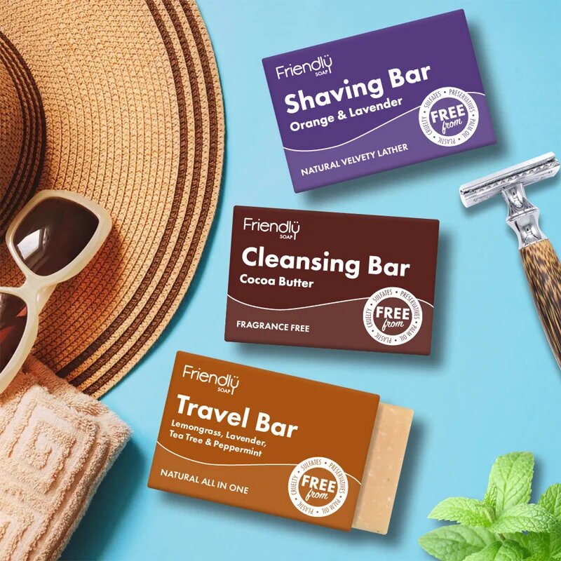 Friendly Soap Travel Soap Hair & Body naravno milo za telo in lase 95 g