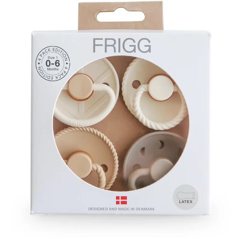 FRIGG 4 Pack Edition Size 1:0-6 months duda Crystal Sparkle