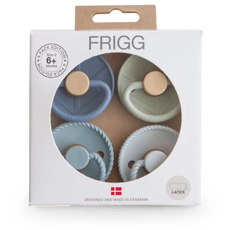 FRIGG 4 Pack Edition Size 2:6-18 months duda Skyline Serenity