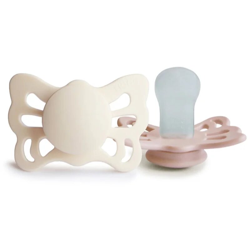 FRIGG Butterfly Size 1:0-6 months duda Cream/Blush 2 kos