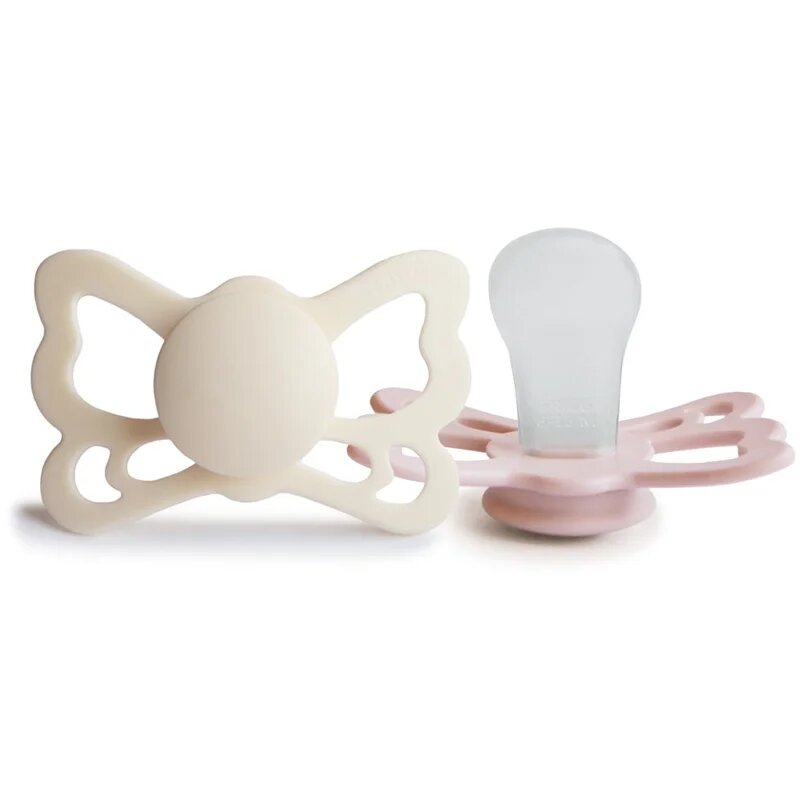 FRIGG Butterfly Size 2:6-18 months duda Cream/Blush 2 kos