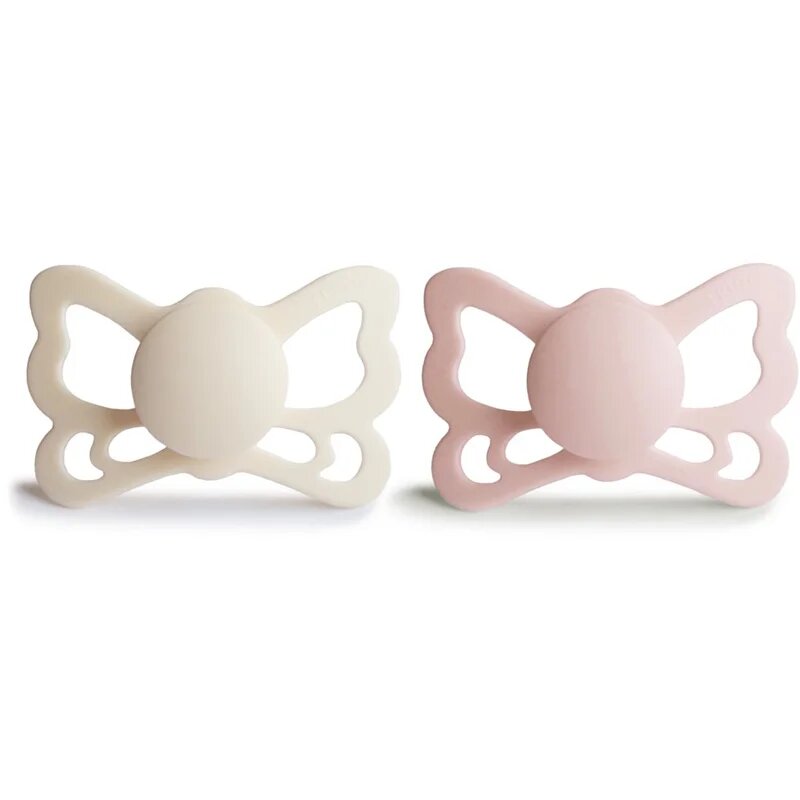 FRIGG Butterfly Size 2:6-18 months duda Cream/Blush 2 kos