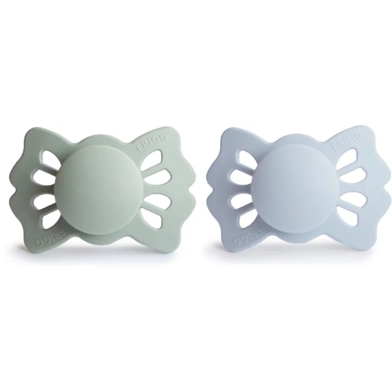 FRIGG Lucky Size 1:0-6 months duda Sage/Powder Blue 2 kos