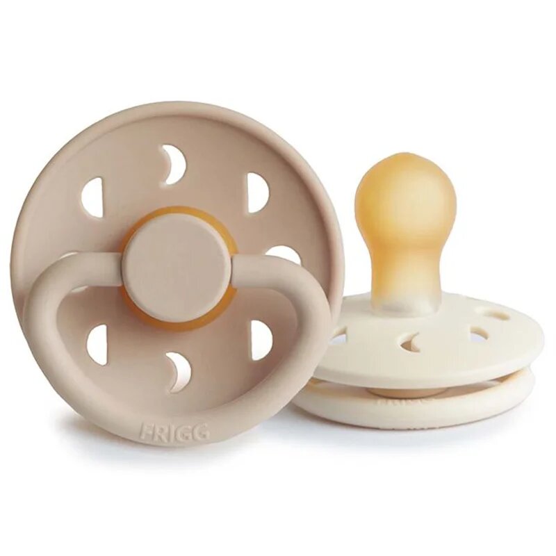 FRIGG Moon Phase Size 1:0-6 months duda Cream/Croissant 2 kos