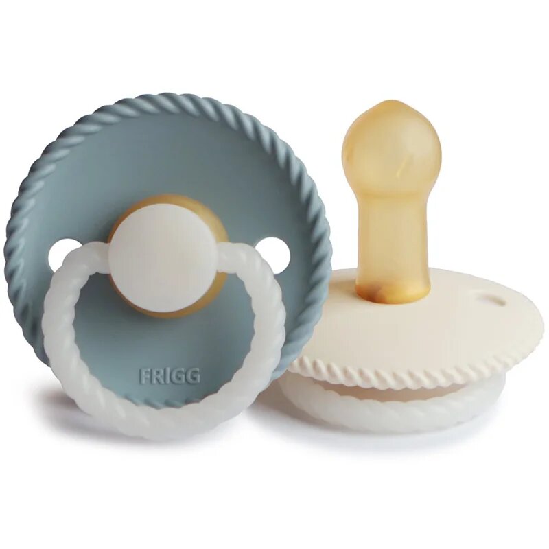 FRIGG Rope Night Size 2:6-18 months duda Stone Blue Night/Cream Night 2 kos