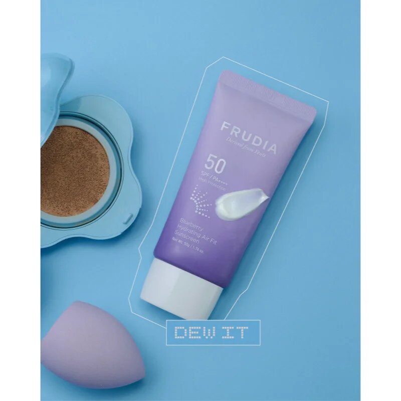 Frudia Blueberry lahka zaščitna krema za obraz SPF 50 50 g
