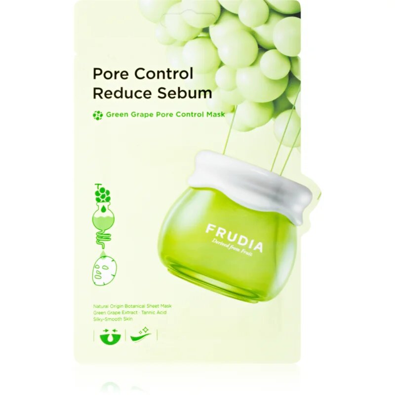 Frudia Green Grape maska iz platna za zmanjšanje por 20 ml
