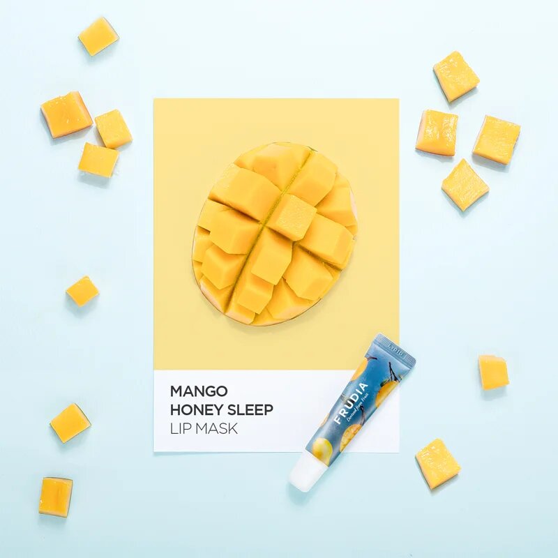 Frudia Honey Mango vlažilna maska za ustnice 10 g