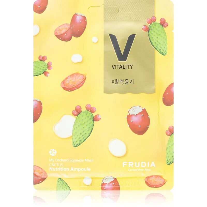 Frudia My Orchard Cactus maska iz platna z revitalizacijskim učinkom 20 ml