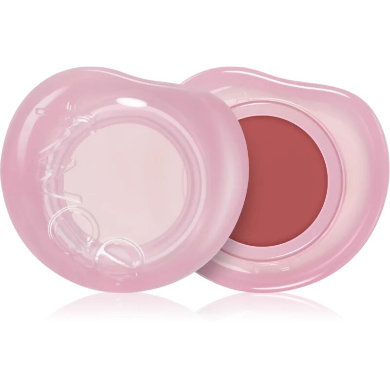 fwee Lip&Cheek Glowy Jelly Pot tonirani balzam za ustnice in lica odtenek JS01 Rosy Glaze 4 g
