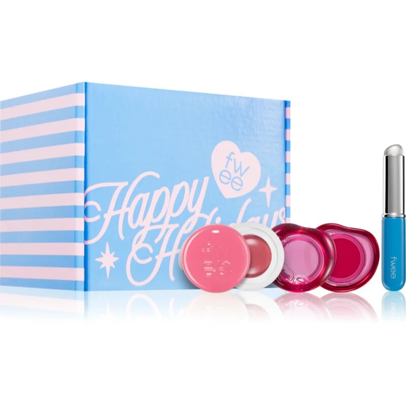 fwee Lip&Cheek Set darilni set za ustnice in lica