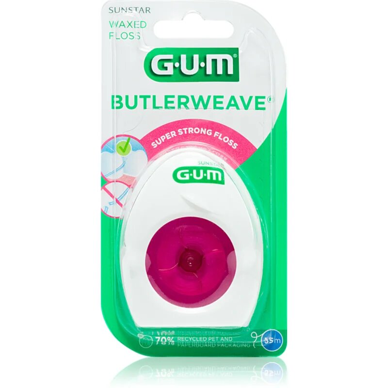 G.U.M Butlerweave voskasta dentalna nitka 55 m