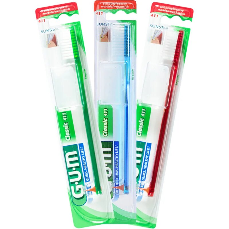 G.U.M Classic Regular zobna ščetka soft 1 kos