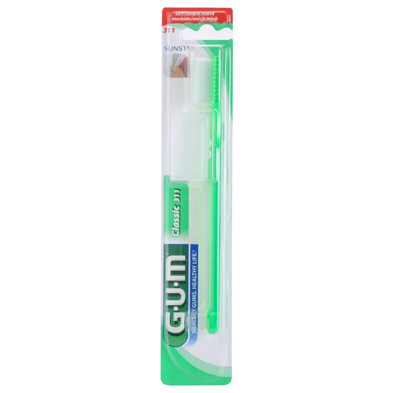 G.U.M Classic Slender zobna ščetka soft 1 kos