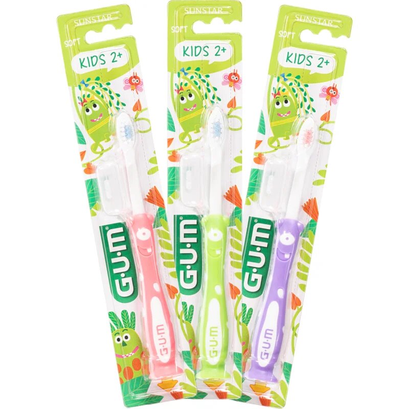G.U.M Kids 2+ Soft zobna ščetka soft za otroke 1 kos